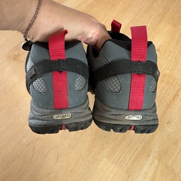 Merrell Women’s Hiking Q Form 2 Select Grip Lace Red Black Gray Sneaker Shoes 9 - Picture 5 of 8
